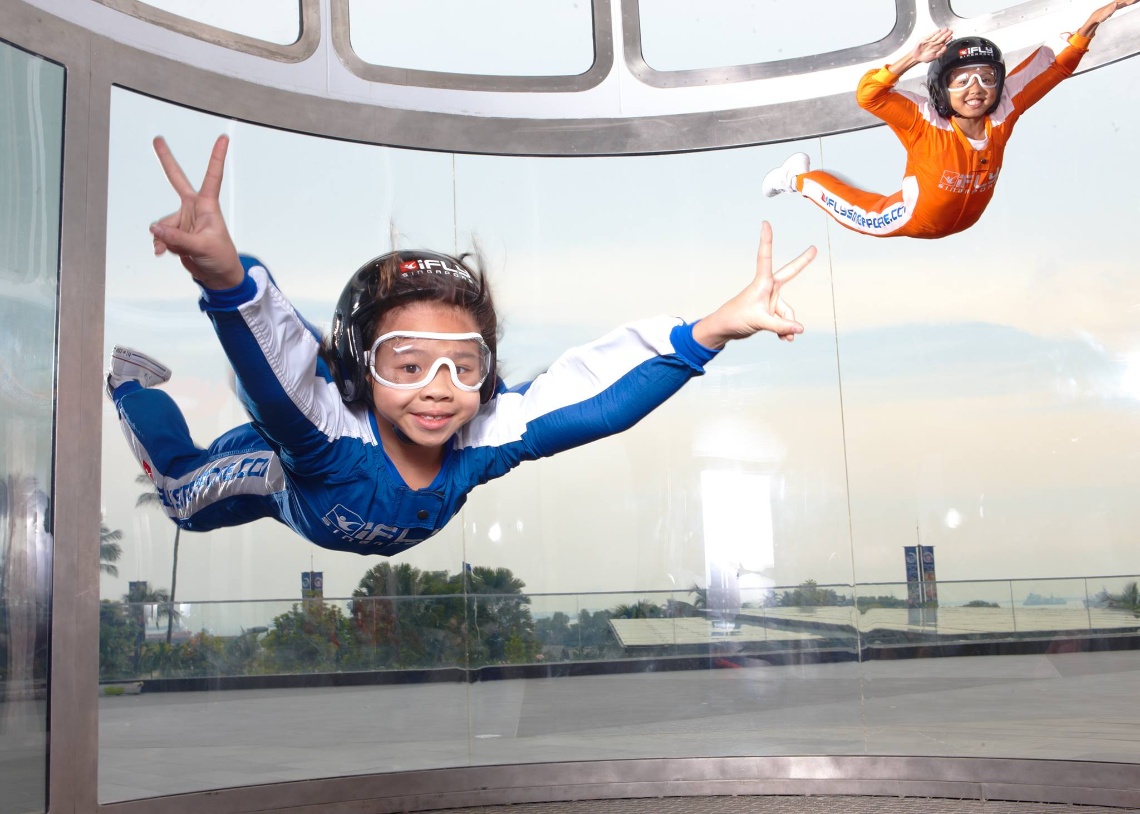 The world’s largest themed wind tunnel for indoor skydiving